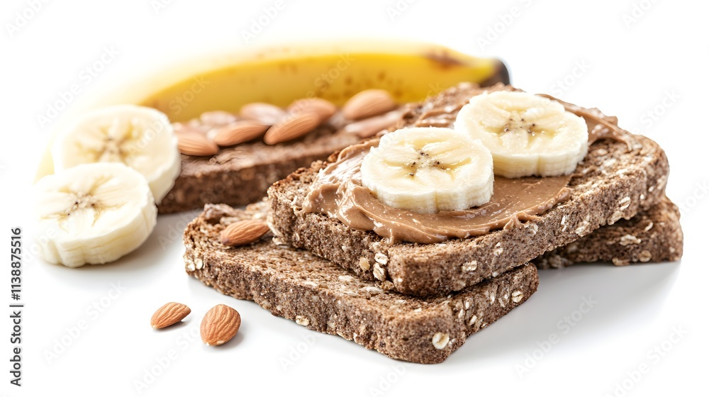 Nutritious Banana Almond Butter Toast Nutritious Banana Almond Butter Toast