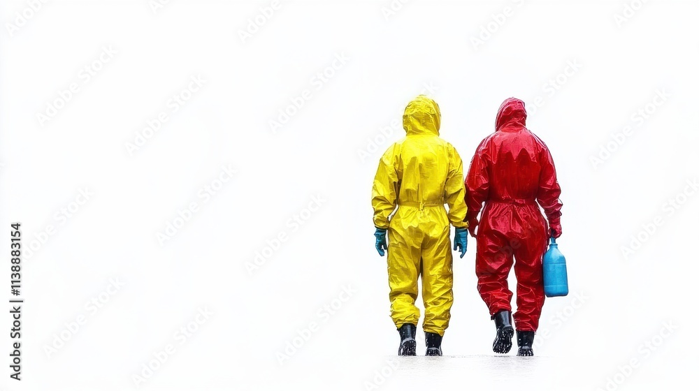 Eco-Friendly Workwear in an Industrial Recycling Plant Eco-Friendly Workwear in an Industrial Recycling Plant