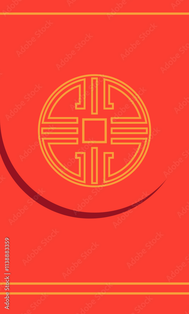 Lunar New Year Red Envelope Illustration
