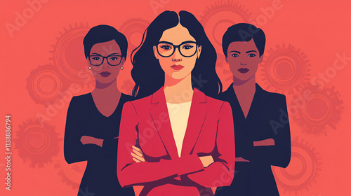 Obraz na płótnie Business woman, woman in power, corporate woman. beautiful woman wearing formal clothes, woman, business, beauty, smiling, businesswoman, people, sitting, home, office, person, smile, blond, face, bru w salonie