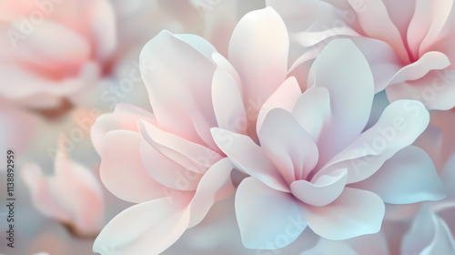 Delicate and seamless floral pattern with soft, pastel colors, floral, seamless, delicate, pattern, soft, pastel, nature. Blooming. Illustration