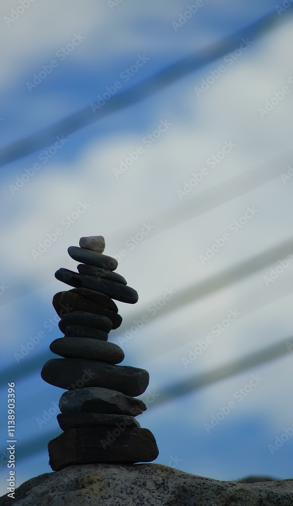 Fototapeta premium Stone top