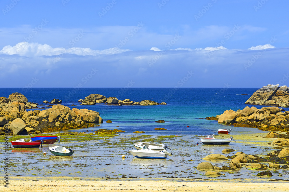 La Plage de Pontusval, Finistere, Brittany, France