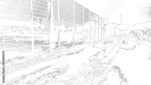 Artistic and abstract image. Wallpaper