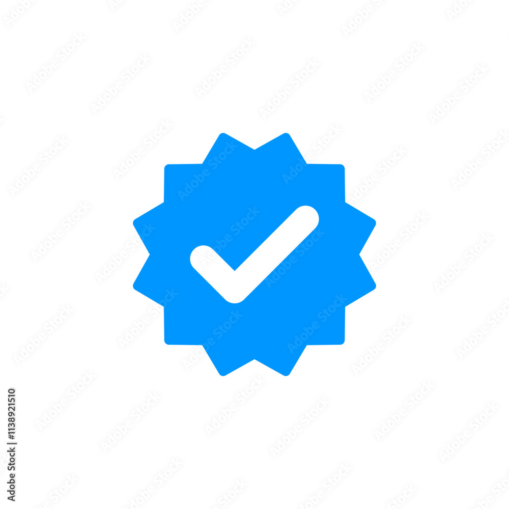 verified icon logo design. verification check mark. approved icon verified icon logo design. verification check mark. approved icon