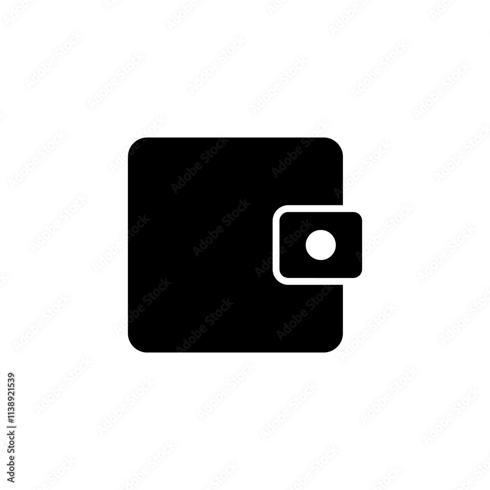 Wallet icon logo design. wallet sign and symbol Wallet icon logo design. wallet sign and symbol