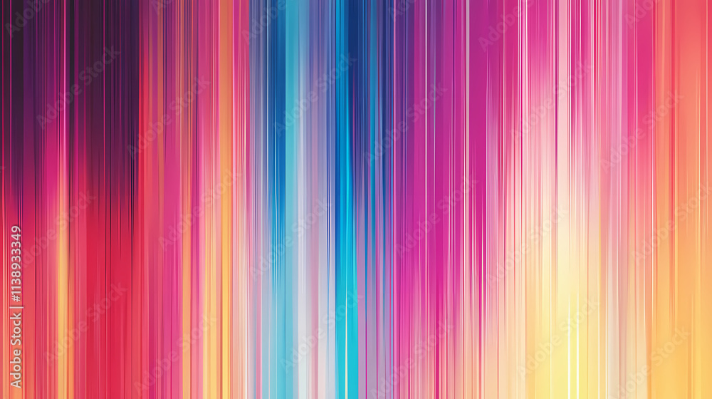 Obraz premium Digital glitch or a distorted video signal, with sharp angles and jagged lines. abstract composition that evokes a sense of visual chaos. Flicker. Illustration