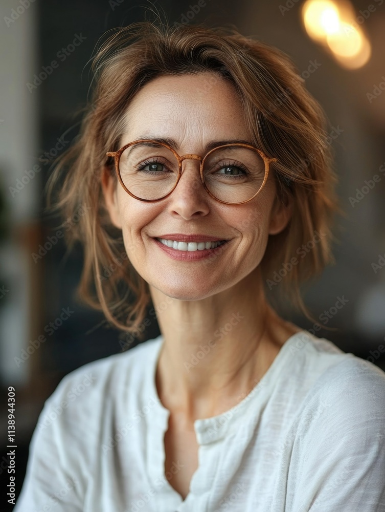 Smiling professional woman