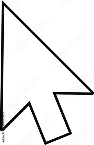 Click Arrow icon, Pointer arrow icon, cursor symbol, Click icon, cursor Pointer symbol