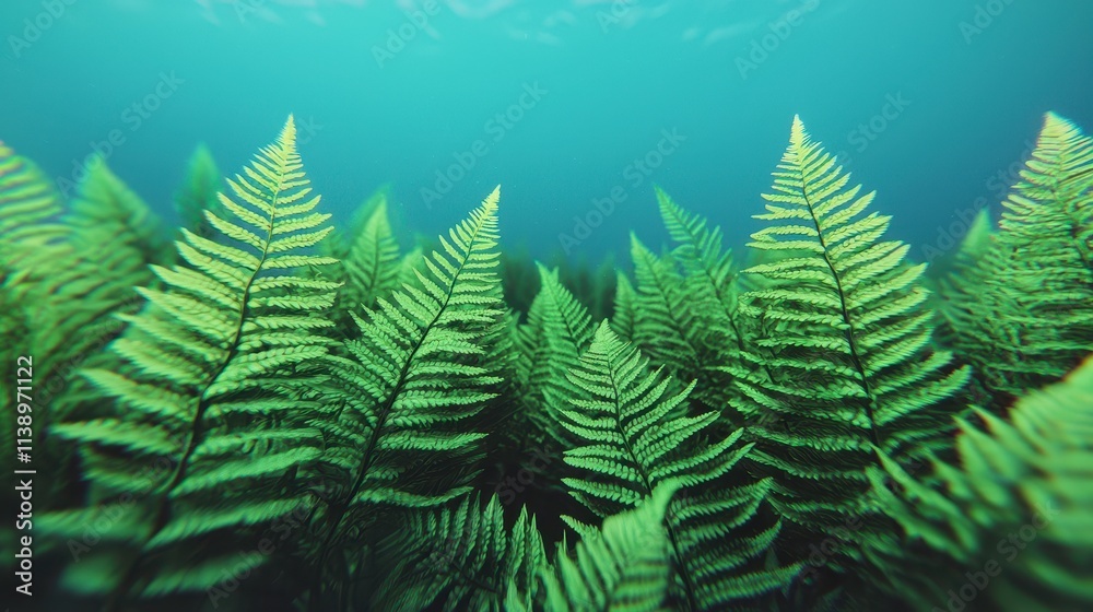 Underwater Fern Forest An Aquatic Green Paradise Underwater Fern Forest An Aquatic Green Paradise
