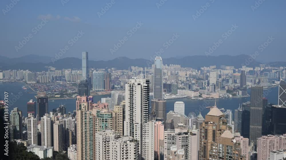 Day Time Details of City Buildings in a Big City Horizontal 4K Video Day Time Details of City Buildings in a Big City Horizontal 4K Video