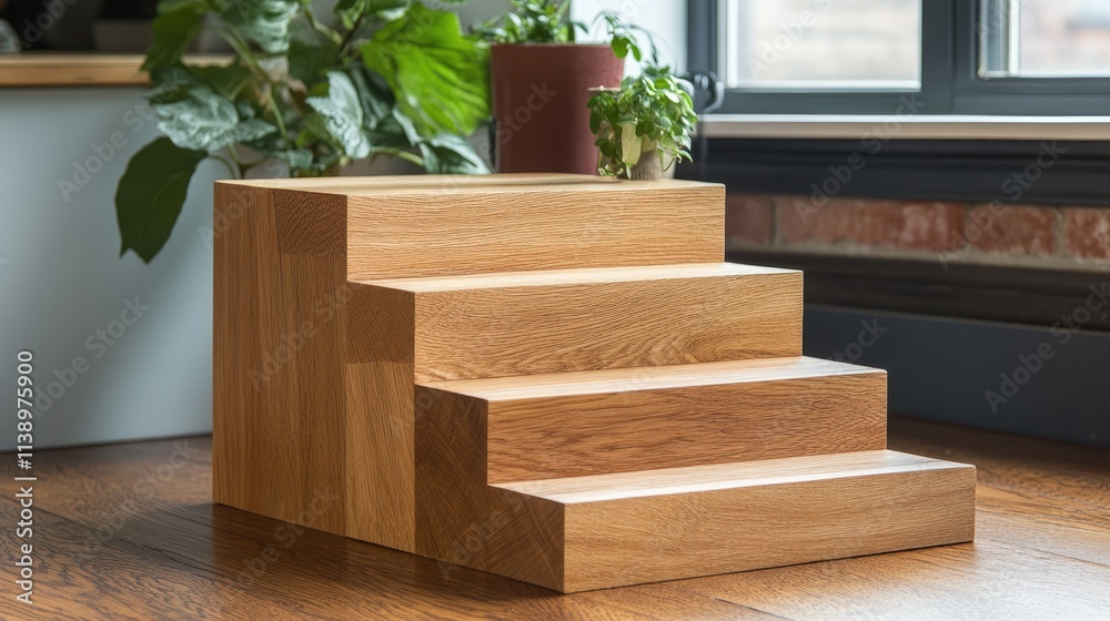 Simple Wooden Steps for Home Decor Enhancement Simple Wooden Steps for Home Decor Enhancement