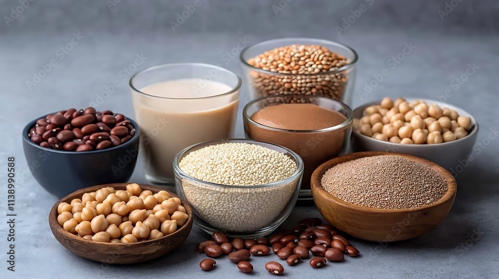 Discovering legumes health benefits with kitchen photography in natural light Discovering legumes health benefits with kitchen photography in natural light