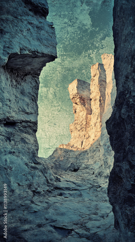 Eroded Stone Textures Surreal Dreamlike Atmosphere Digital Art Eroded Stone Textures Surreal Dreamlike Atmosphere Digital Art