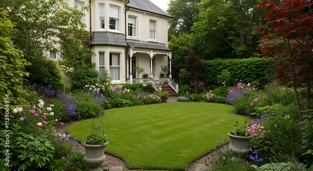 Obraz premium house in the park