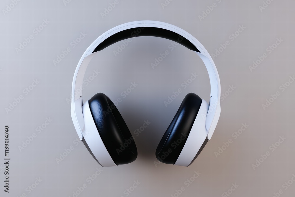 Stylish Modern Headphones with Comfortable Cushions and Design Stylish Modern Headphones with Comfortable Cushions and Design
