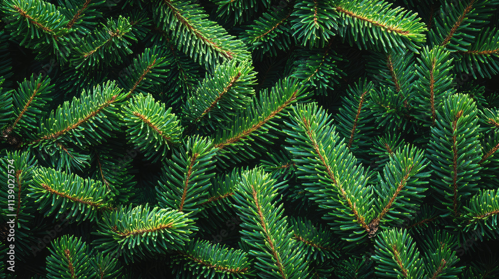 Evergreen Cheer: A Festive Fir Tree Pattern Evergreen Cheer: A Festive Fir Tree Pattern