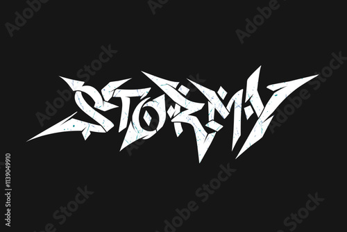 Graffiti Font Design Vector Typography For t-shirt, hoodie, streetwear, poster, and other
