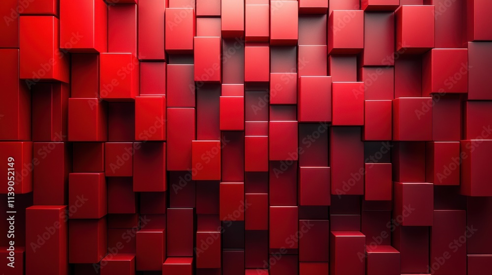 abstract 3d rendered red background minimalist desig abstract 3d rendered red background minimalist desig