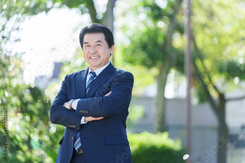 60代のビジネスマン