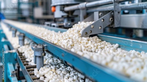 Bioplastic Manufacturing Plant: This facility manufactures bioplastics from renewable materials like corn and algae, offering sustainable solutions to reduce environmental impact.
 photo