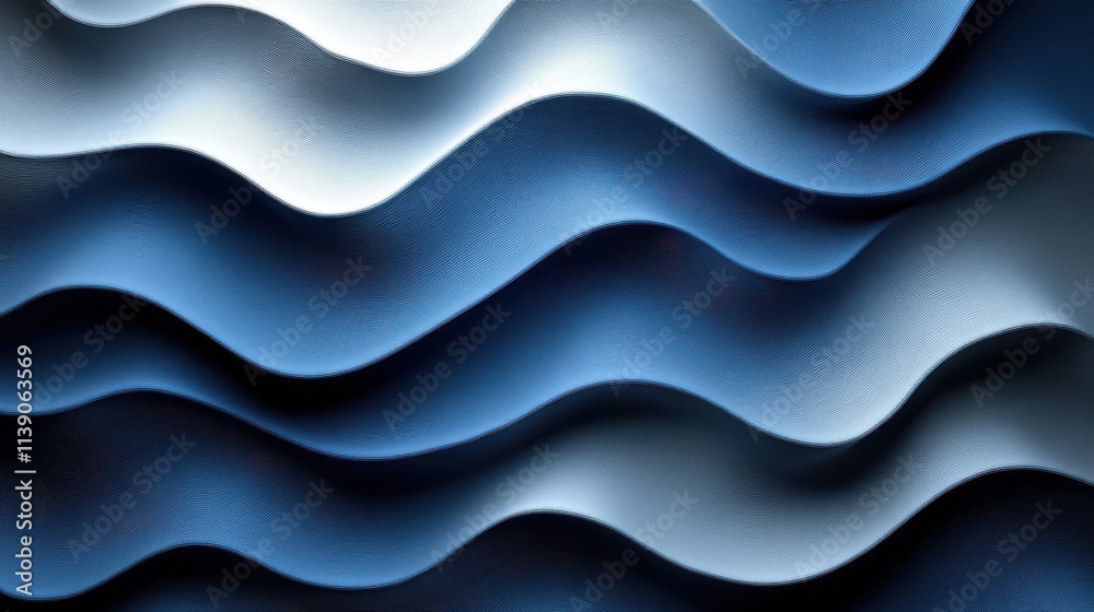 Fototapeta premium abstract background design wavy striped pattern seamless looped animatio