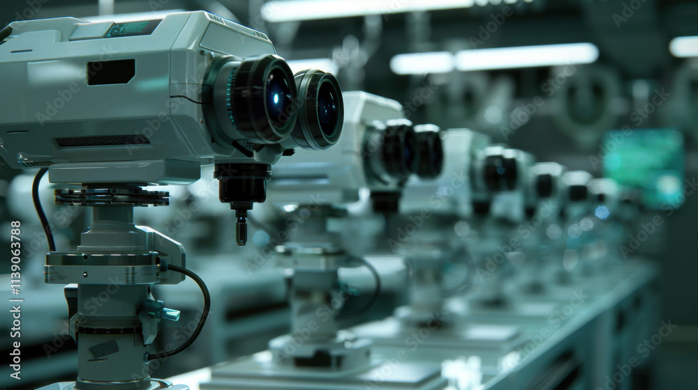 Robot Training Facility: This facility programs and tests robots, ensuring they are optimized for industrial deployment, enhancing performance and productivity.
Robot Training Facility: This facility programs and tests robots, ensuring they are optimized for industrial deployment, enhancing performance and productivity.