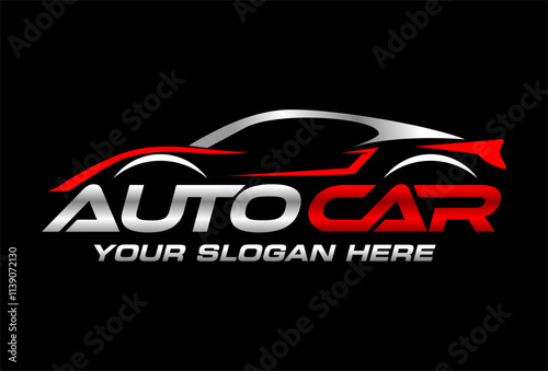 Car Line Logo Vector template design