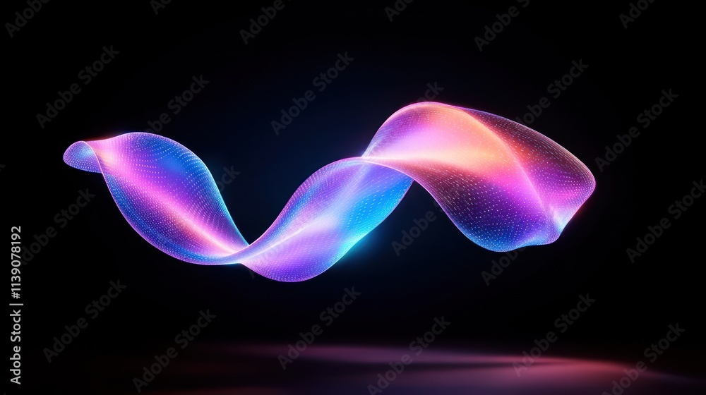 Abstract wave design with vibrant colors and smooth curves. Abstract wave design with vibrant colors and smooth curves.