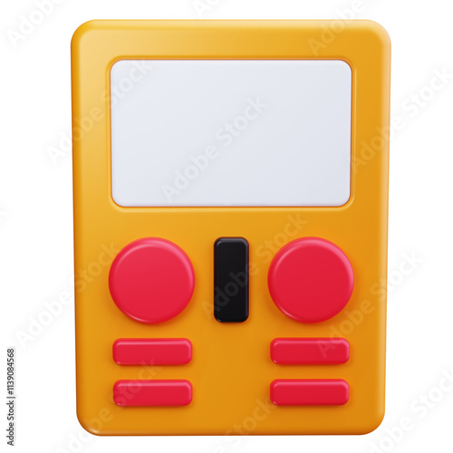 фотографія oscillograph 3d render icons