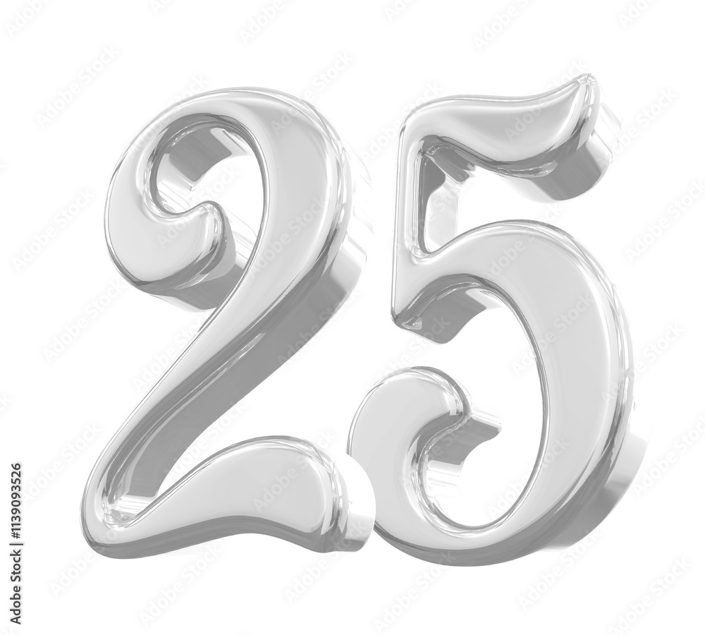 Silver Number 25 Silver Number 25