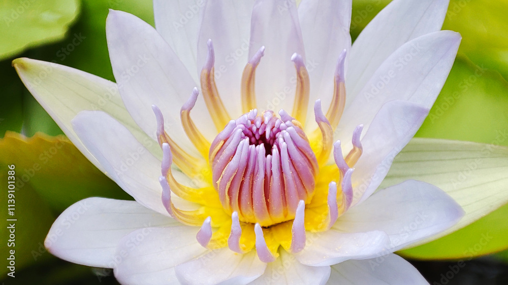 Close Up Of Water Lily, colorful of water lily Close Up Of Water Lily, colorful of water lily