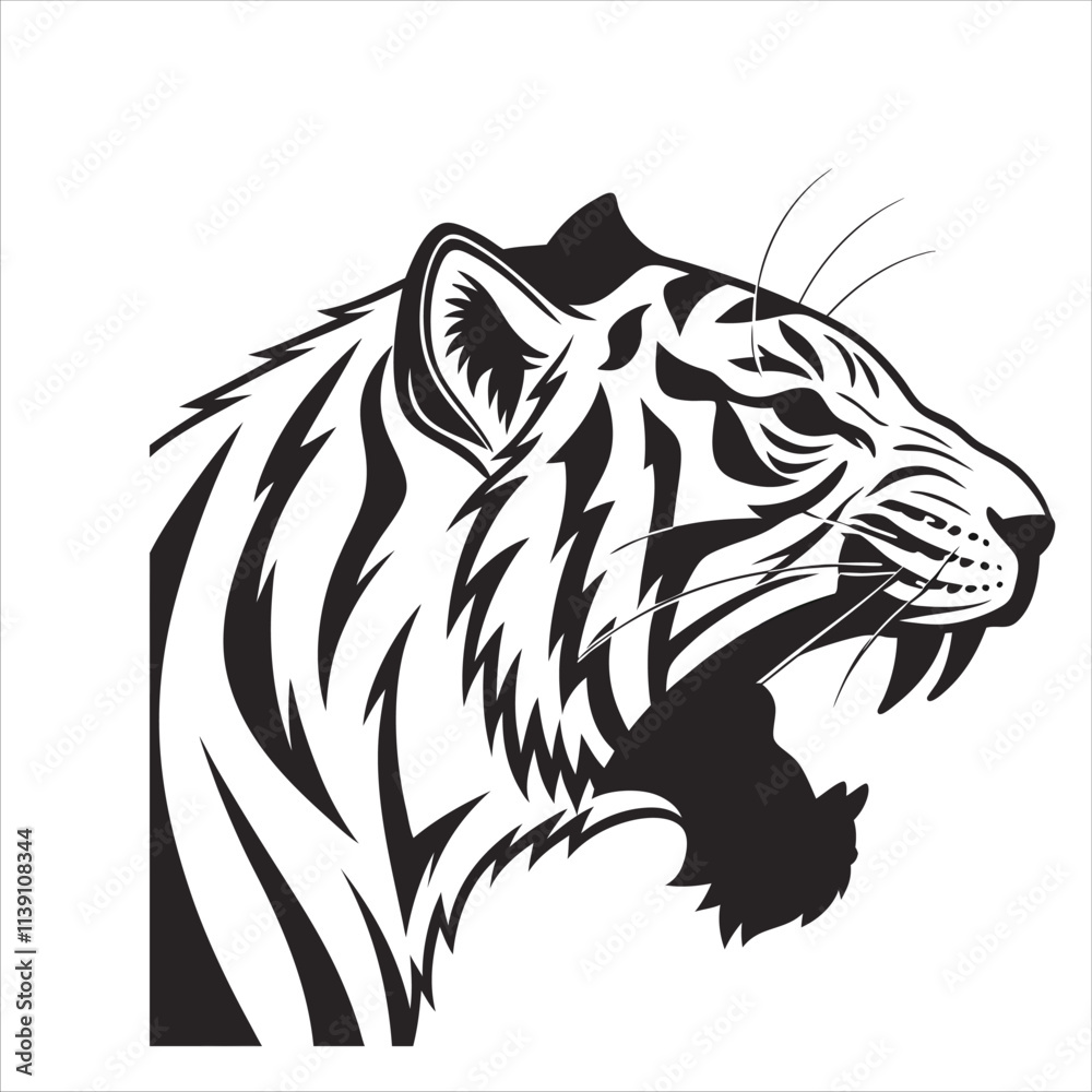 tiger head vector tiger head vector