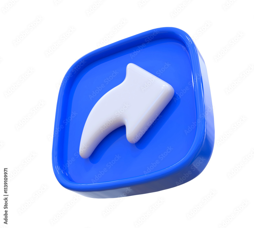 Share 3D Icon Share 3D Icon