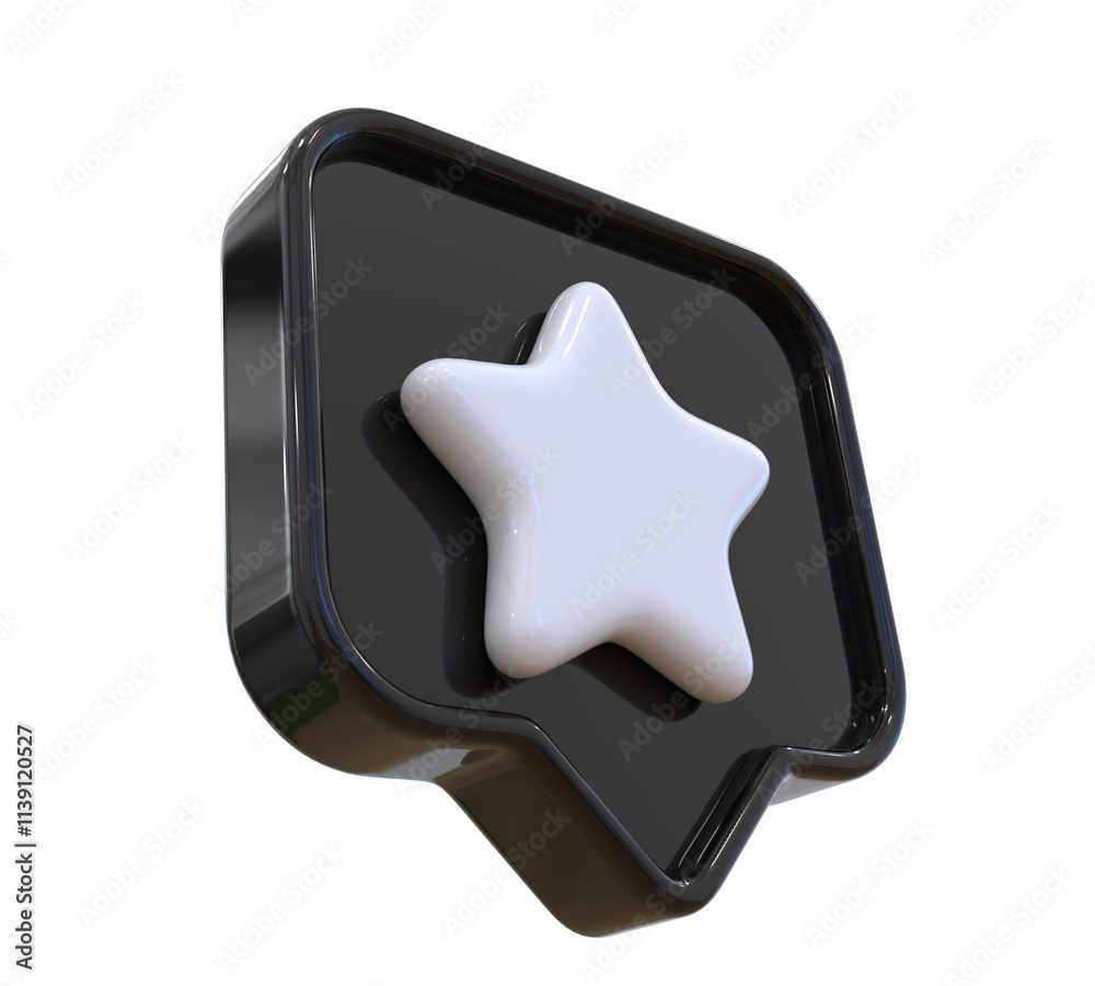 Give Star 3D Icon