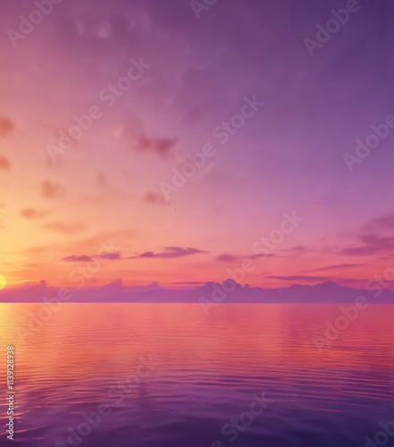 Warm sunset gradient background with orange to purple hues , colorful sky, soft gradient, orange tones