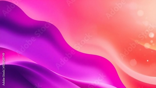 Vibrant Abstract Waves A Colorful Digital Design Background