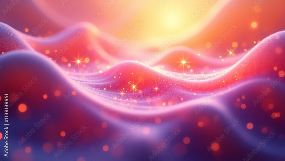 Vibrant Abstract Waves Background with Glowing Light Effects Vibrant Abstract Waves Background with Glowing Light Effects