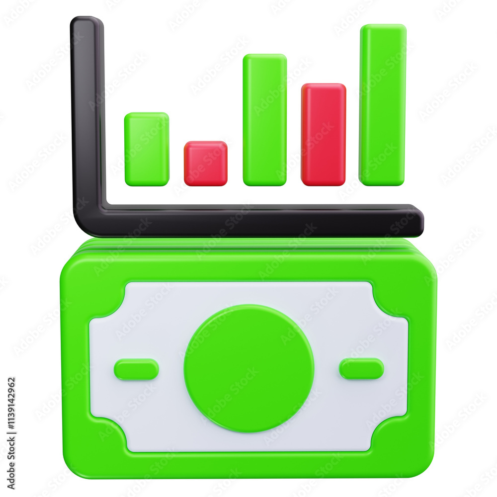 capital 3d render icons