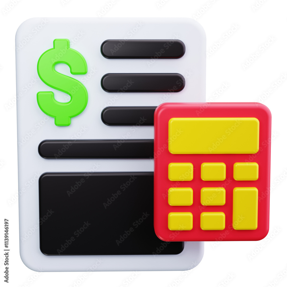 income 3d render icons income 3d render icons