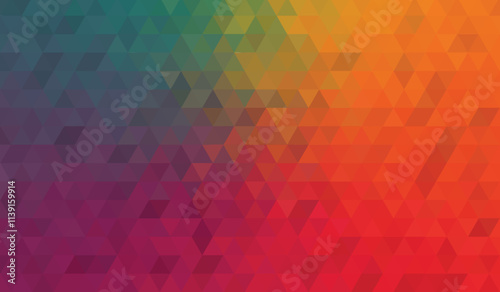 Wallpaper Mural Abstract polygonal gradient background for website or poster Torontodigital.ca