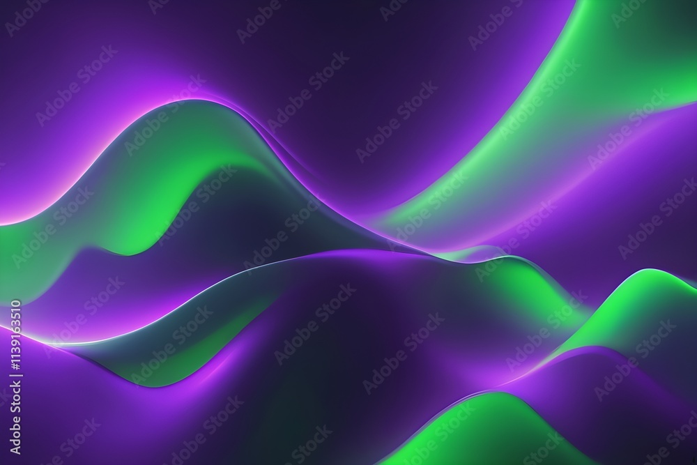 A dynamic purple and green abstract wallpaper featuring wavy lines that are both mesmerizing and visually appealing. A dynamic purple and green abstract wallpaper featuring wavy lines that are both mesmerizing and visually appealing.