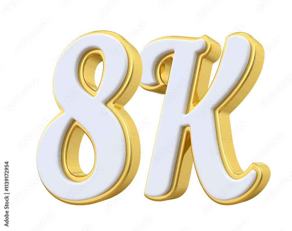 8K Follow Gold 8K Follow Gold