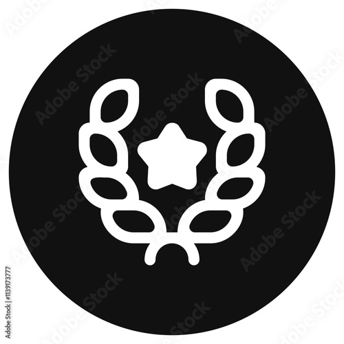 Editable award, laurel, achievement, nomination vector icon. Movie, cinema, entertainment. Part of a big icon set family. Perfect for web and app interfaces, presentations, infographics, etc