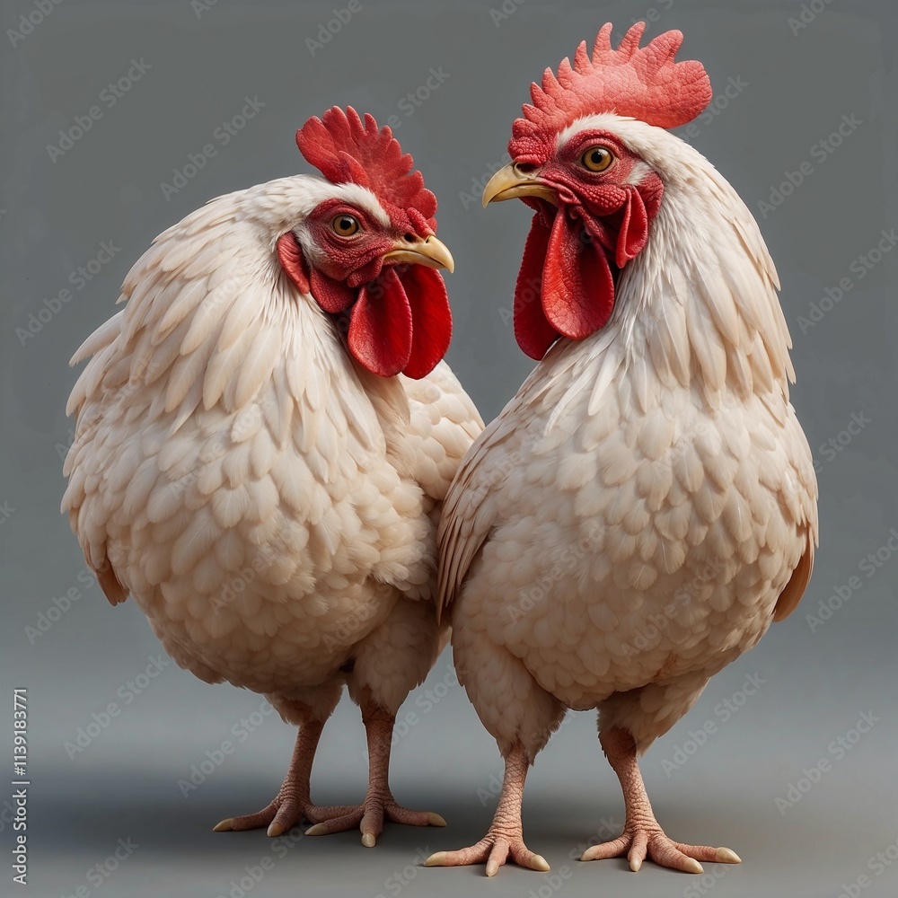 Fototapeta premium White Chicken