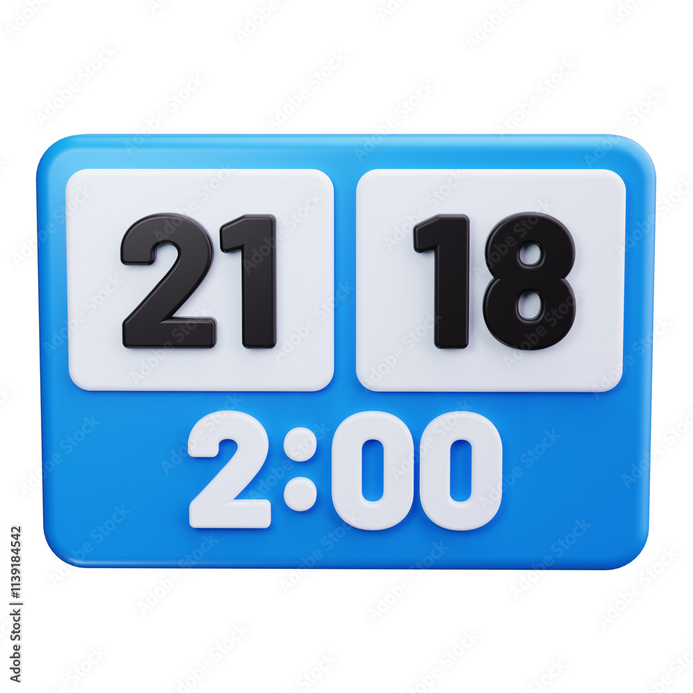 scoreboard 3d render icons scoreboard 3d render icons