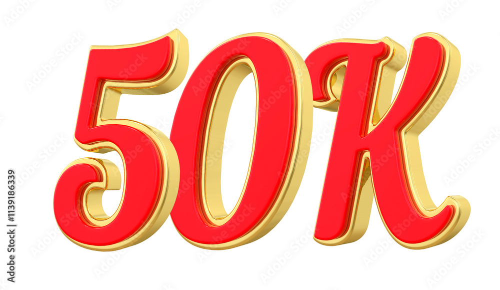 50K Follow Red 50K Follow Red