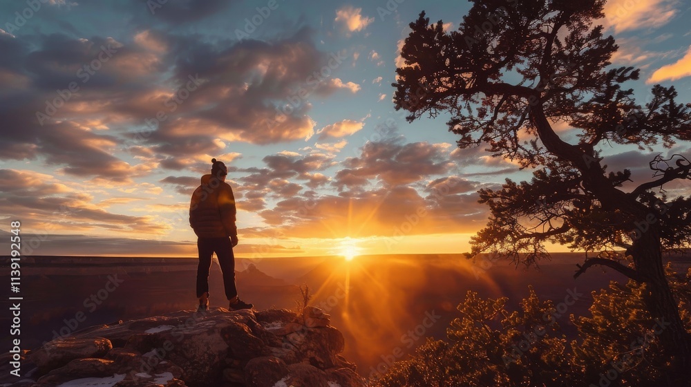 Fototapeta premium Grand Canyon Sunset 