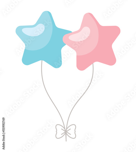 gender reveal party balloons