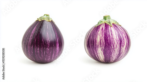 Striped Eggplant Duo: Two v...